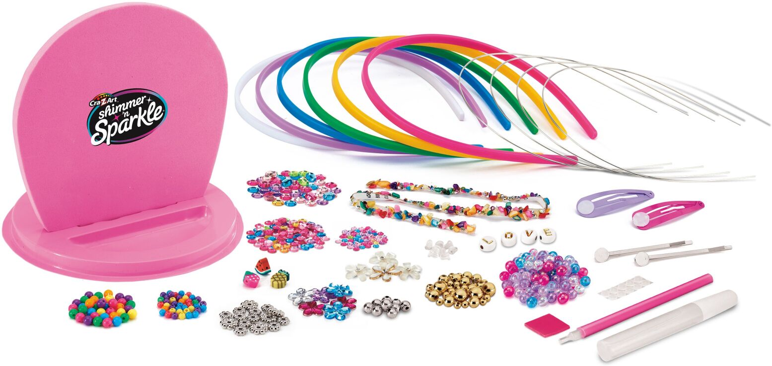 Cra-Z-Art Shimmer'N Sparkle Sparkling Headbands & Barrettes (65595) (1)