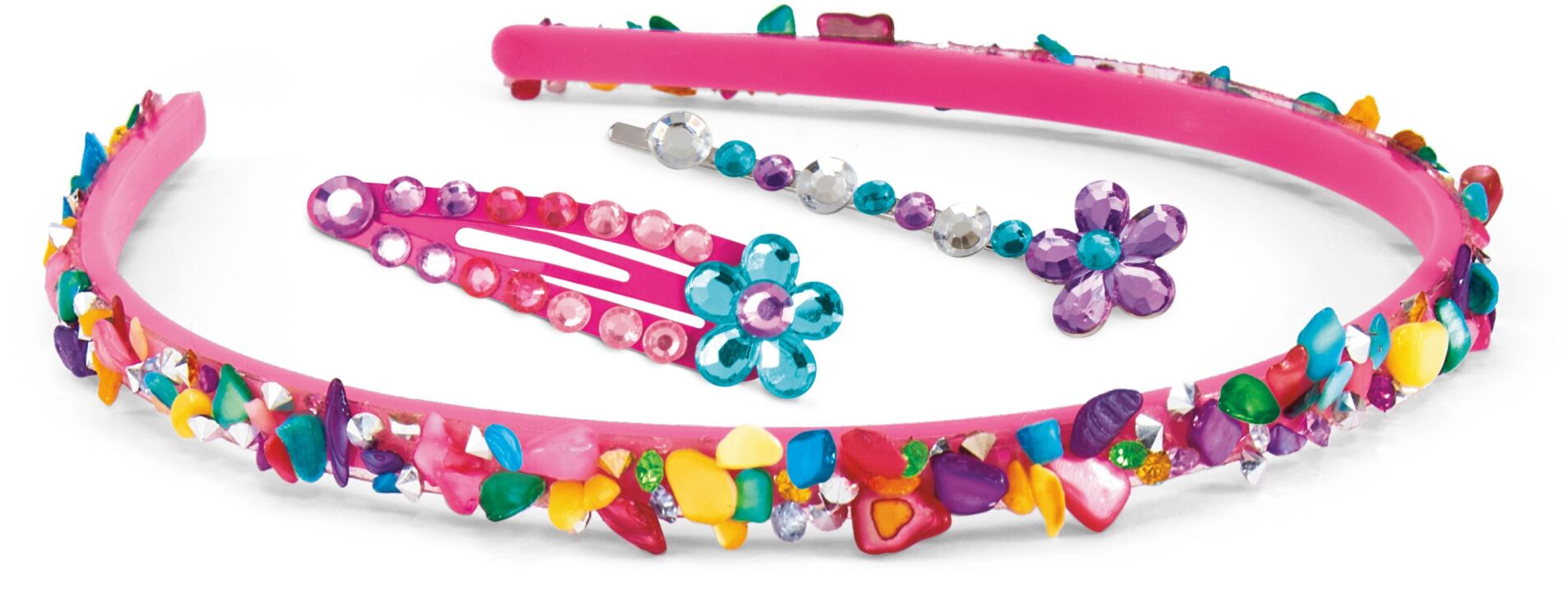 Cra-Z-Art Shimmer'N Sparkle Sparkling Headbands & Barrettes (65595) (3)