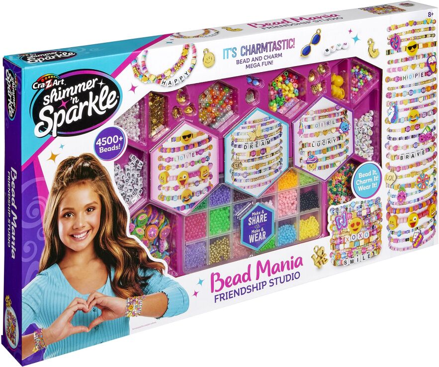 Cra-Z-Art Shimmer 'N Sparkle Bead Mania Friendship Studio (65631) (0)