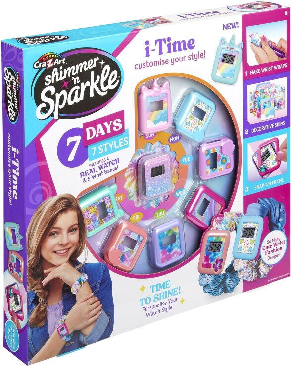 Cra-Z-Art Shimmer'N Sparkle Σετ Ρολόγια I-Time (65681) (0)