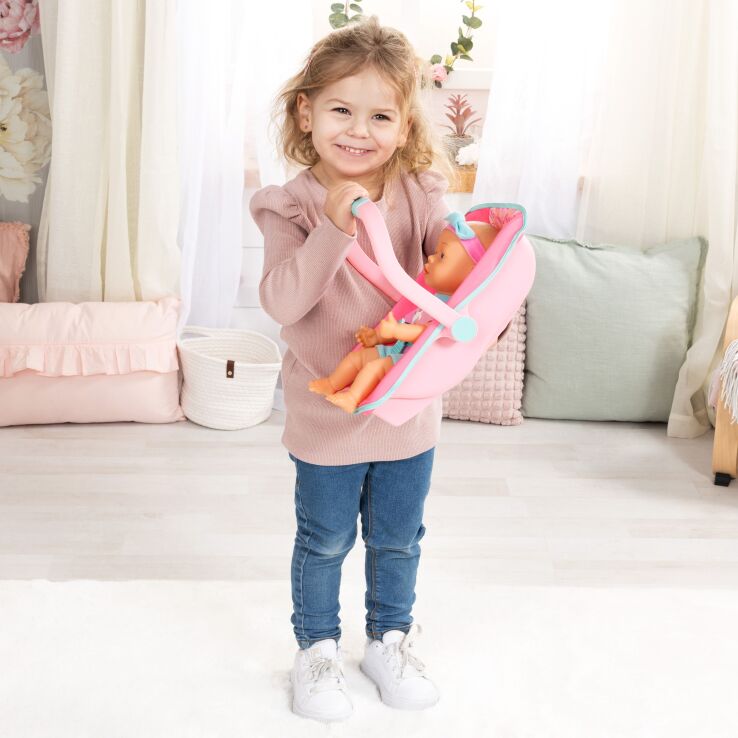Bayer Deluxe Κάθισμα Αυτοκινήτου Κούκλας & Μωρό 33cm (67800AB) (4)