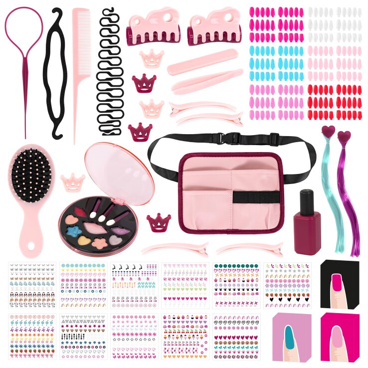 Bayer Super Model Κεφάλι Ομορφιάς & Αξεσουάρ Magic Nails Charlene (90090AA) (5)