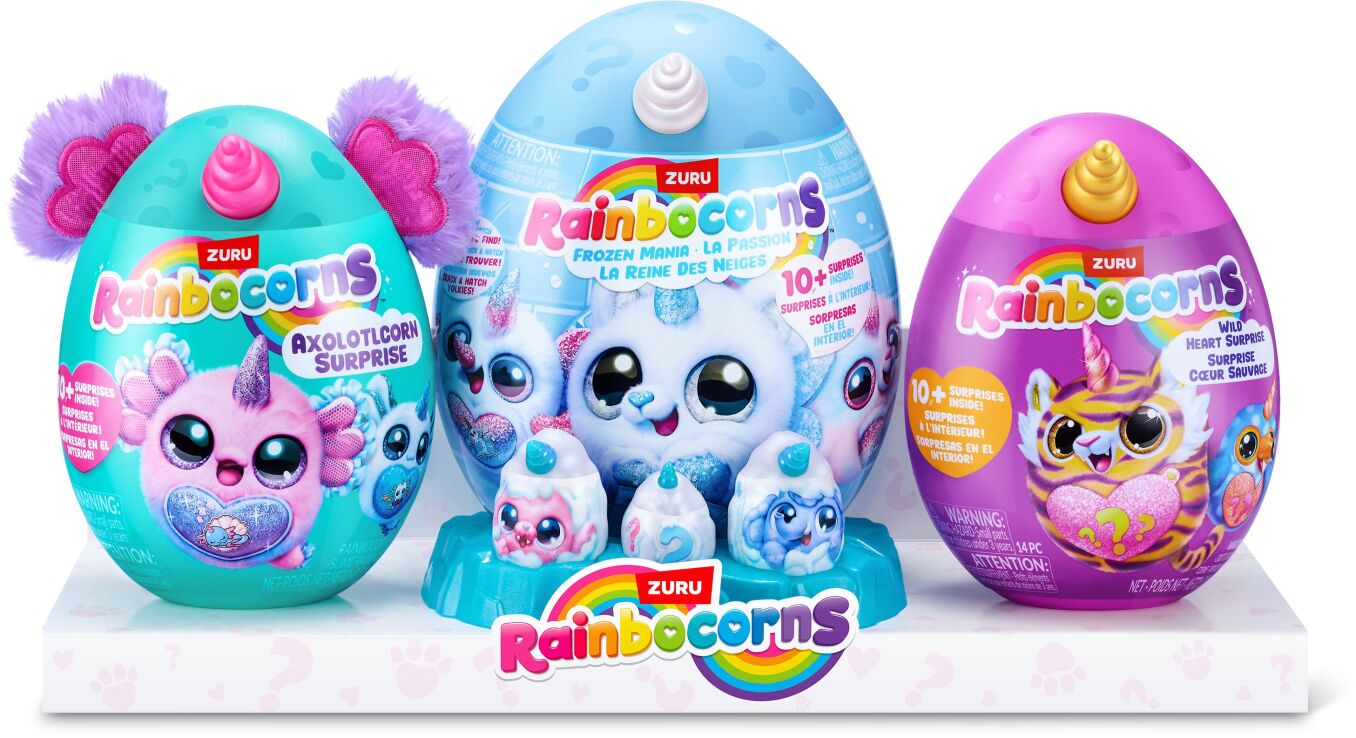 Zuru Rainbocorns Αυγό Frozen Sparkle Heart Series 1-3 Σχέδια-1Τμχ (92149) (0)