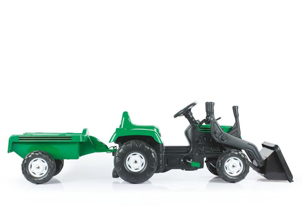 Dolu Εκσκαφέας With Trailer-Green (8048) (3)