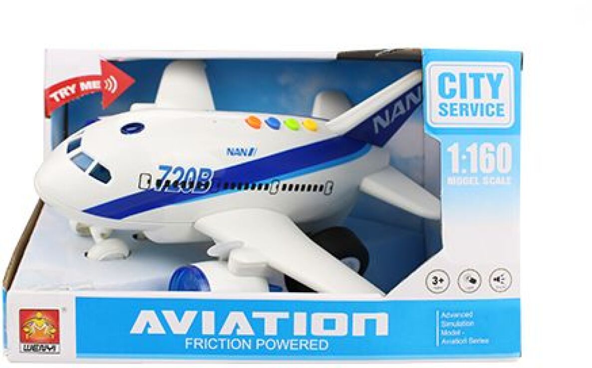 BW F/P Αεροπλάνο City Service Aviation B/O 1:16 (WY720B) (1)