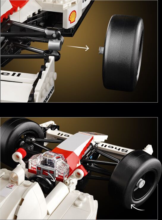 LEGO Icons McLaren MP4/4 & Ayrton Senna (10330) (4)