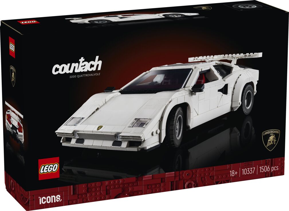 LEGO® Icons Lamborghini Countach 5000 Quattrovalvole (10337) (0)