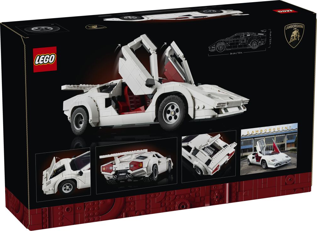 LEGO® Icons Lamborghini Countach 5000 Quattrovalvole (10337) (12)