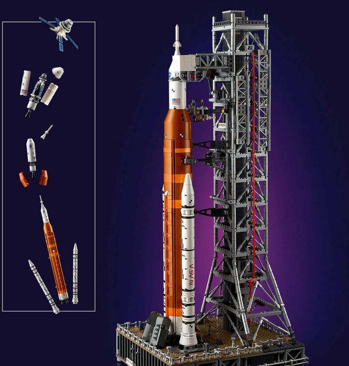 LEGO Icons Nasa Artemis Space Launch System (10341) (3)