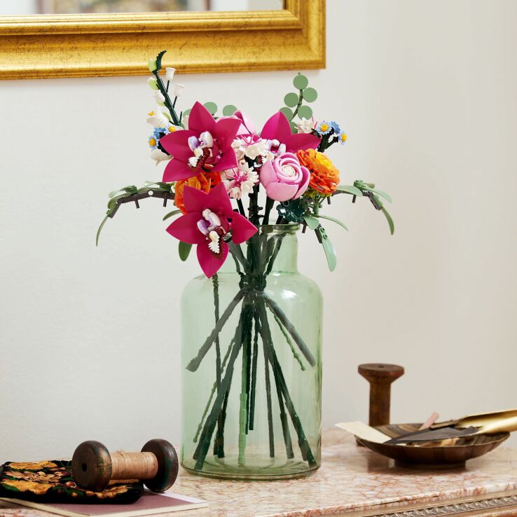 LEGO Botanicals Pretty Pink Flower Bouquet (10342) (7)