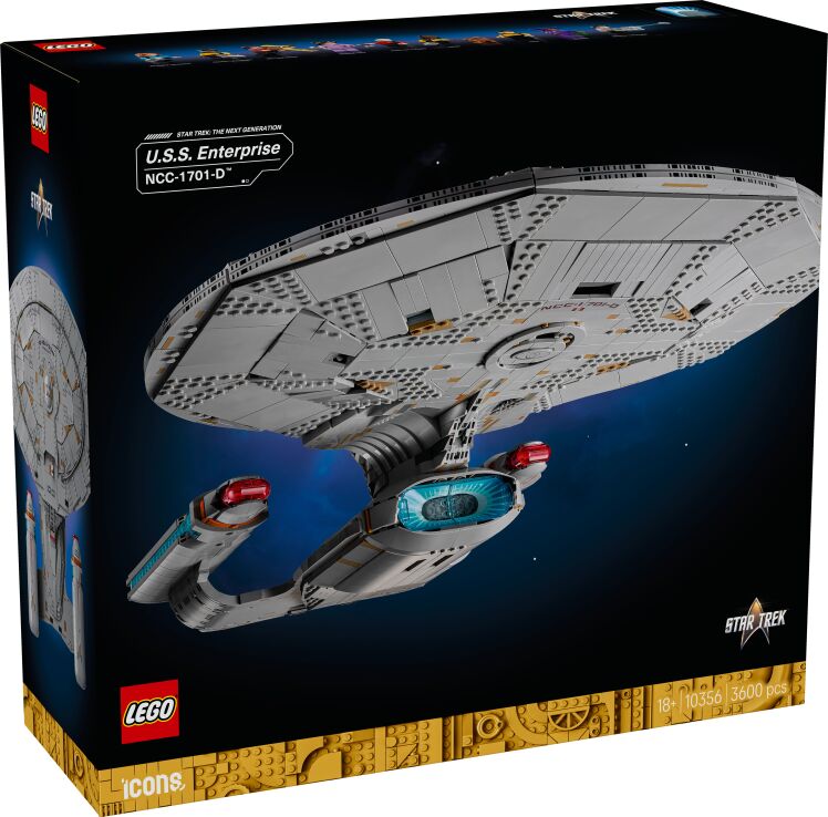 LEGO® Icons Star Trek: USS Enterprise NCC 1701-D (10356) (0)