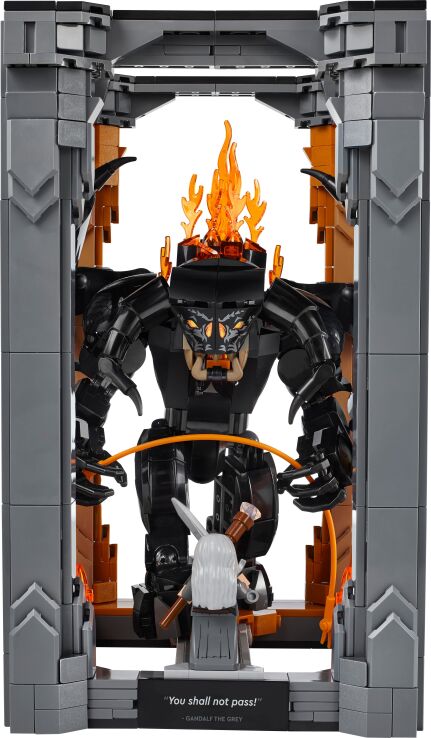 LEGO Icons The Lord Of The Rings: Balrog Book Nook (10367) (1)