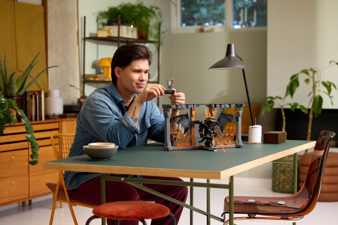 LEGO Icons The Lord Of The Rings: Balrog Book Nook (10367) (10)