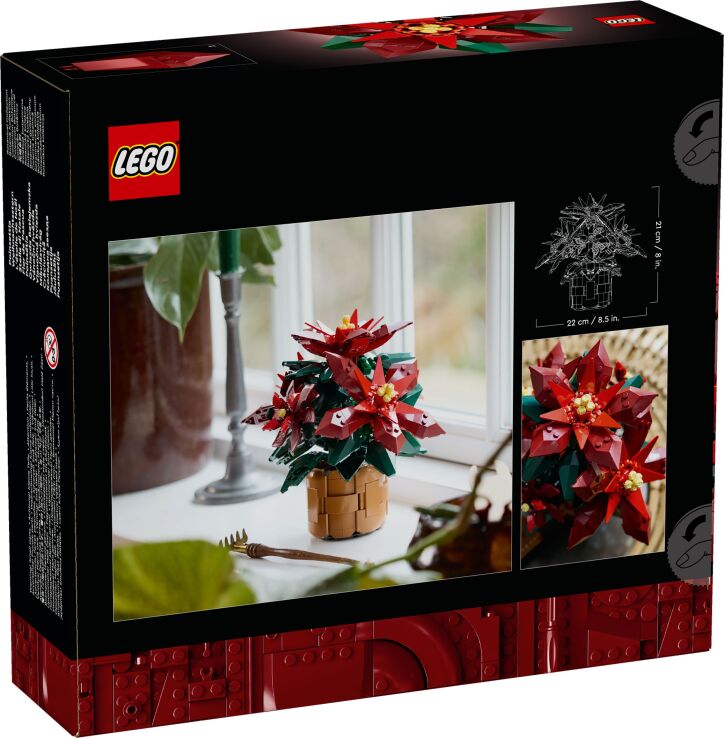 LEGO® Icons Botanicals Poinsettia (10370) (8)