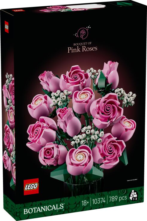 LEGO® Botanicals Bouquet Of Pink Roses (10374) (0)