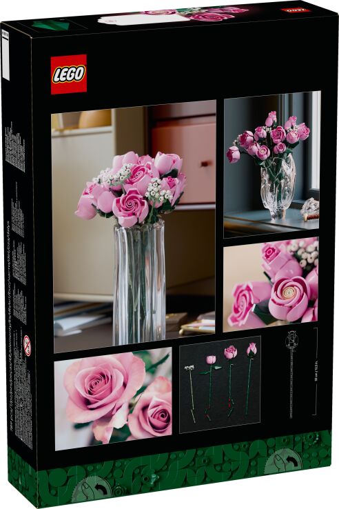 LEGO® Botanicals Bouquet Of Pink Roses (10374) (11)