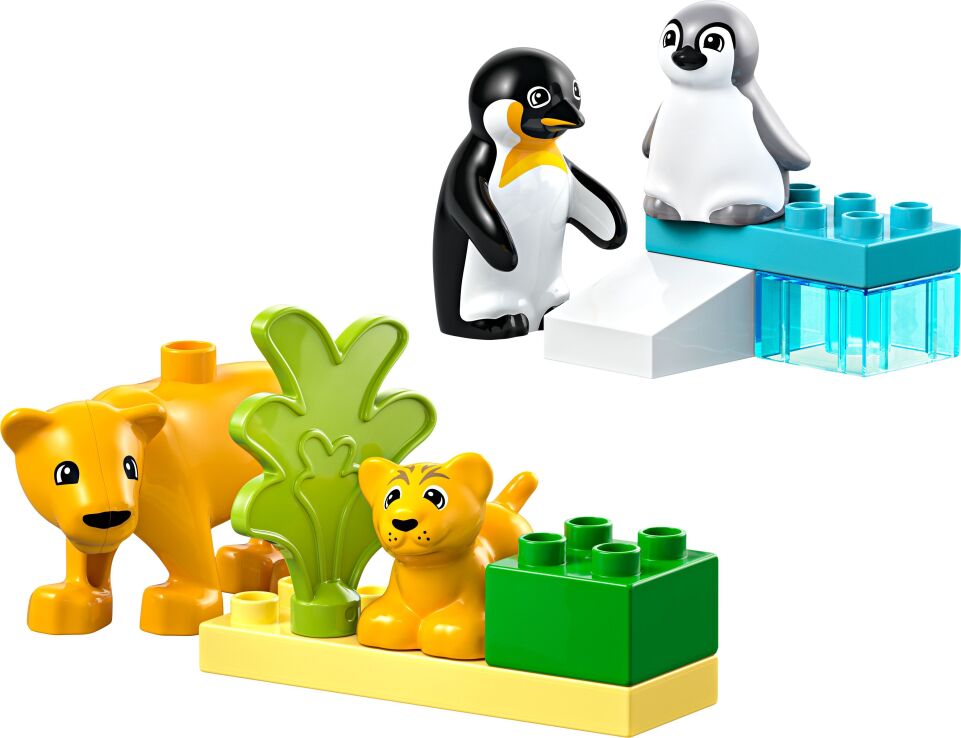 LEGO® Duplo Wild Animal Families: Penguins & Lions (10442) (1)