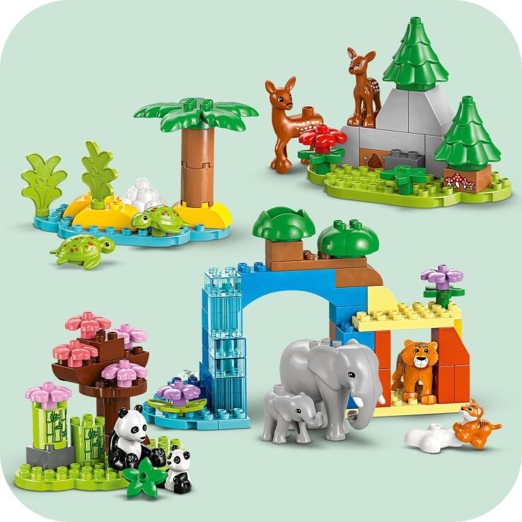 LEGO® Duplo 3in1 Wild Animal Families (10446) (3)