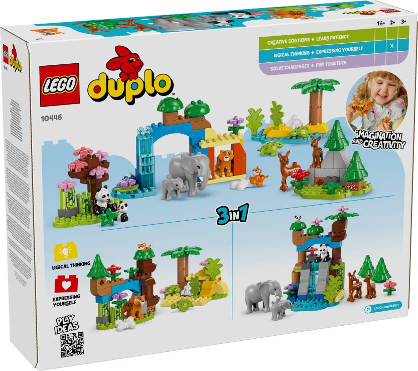 LEGO® Duplo 3in1 Wild Animal Families (10446) (8)