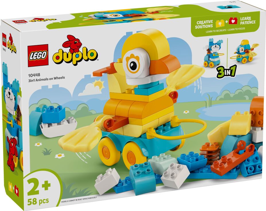 LEGO Duplo 3in1 Animals On Wheels (10448) (0)