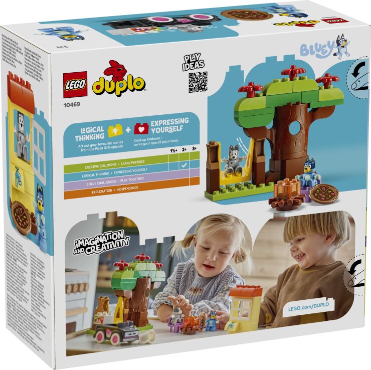 LEGO® Duplo Bluey Pizza Girls With Muffin And Bluey (10469) (8)