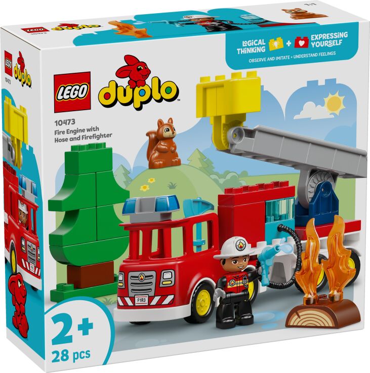 LEGO® Duplo Fire Truck With Hose And Firefighter (10473) (0)