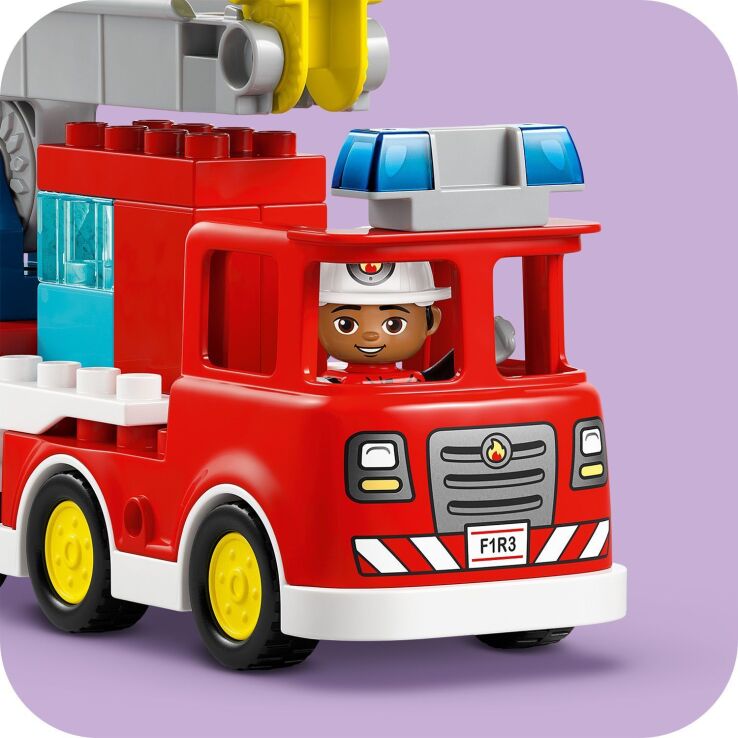 LEGO® Duplo Fire Truck With Hose And Firefighter (10473) (4)