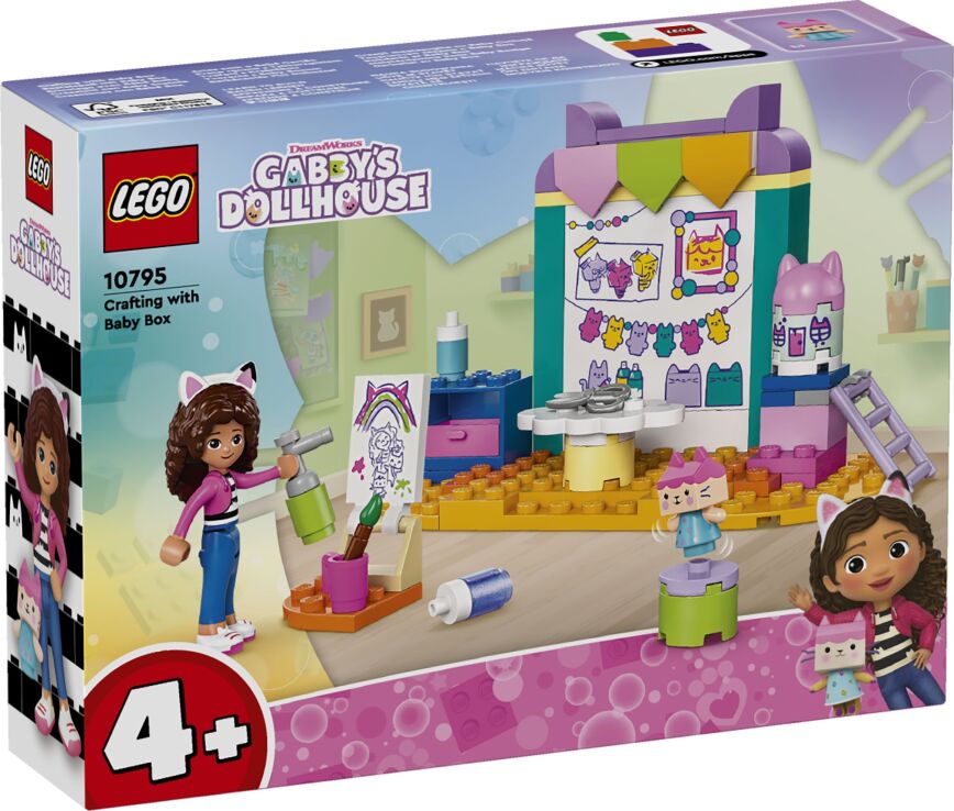 LEGO® Gabby's Dollhouse Crafting With Baby Box (10795) (0)