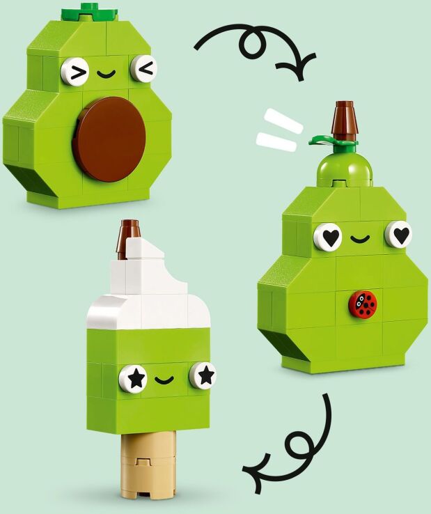 LEGO Classic Creative Food Friends (11039) (4)