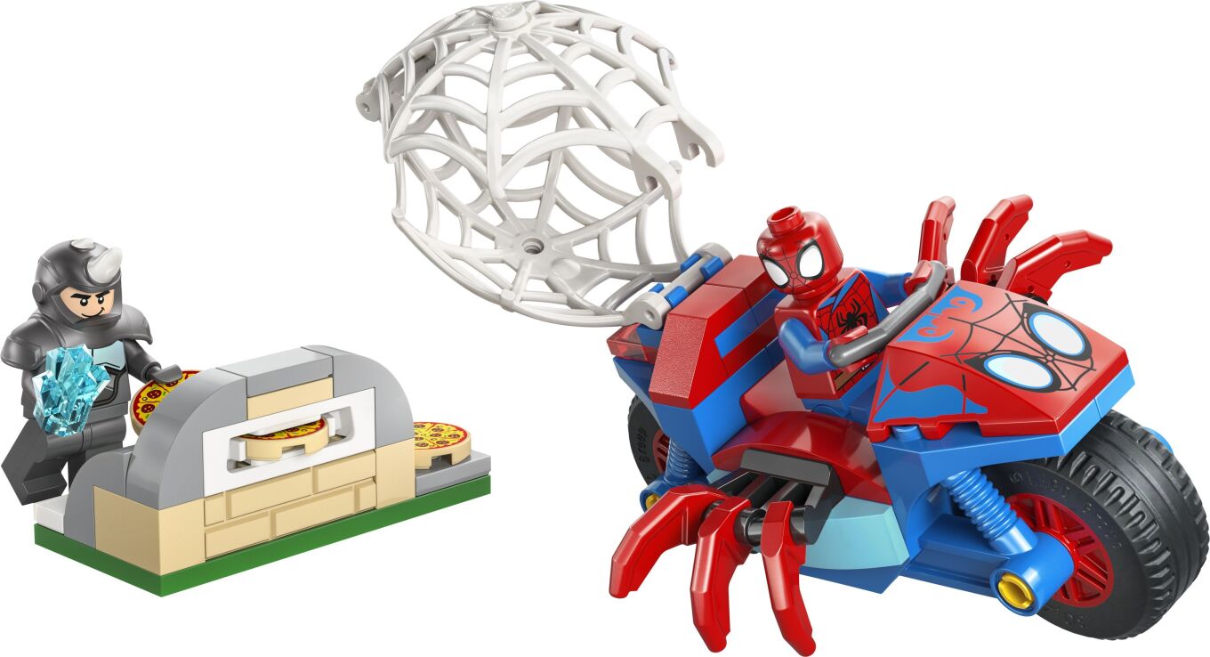LEGO Spidey: Spidey On His Motorcycle vs. Rhino (11206) (1)