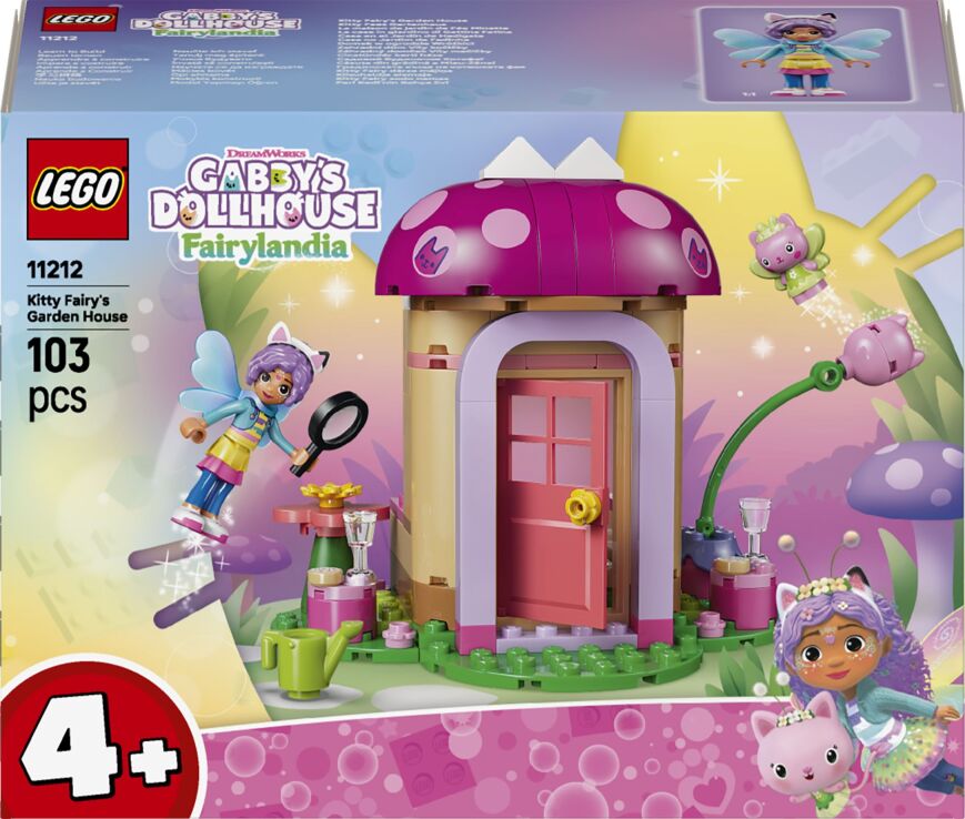 LEGO® Gabby's Dollhouse Kitty Fairy's Garden House (11212) (0)