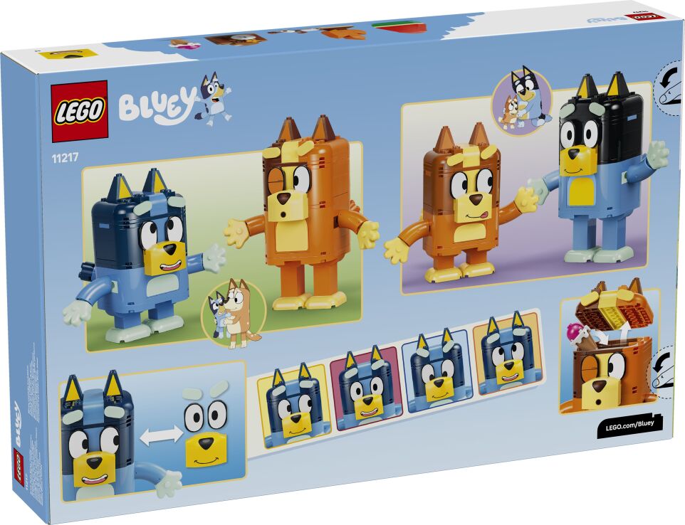 LEGO® Bluey Brick-Built Bluey Family (11217) (8)