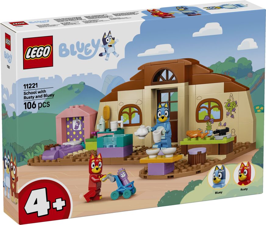 LEGO® Bluey School With Rusty And Bluey (11221) (0)