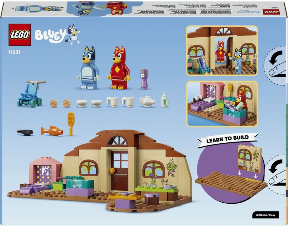 LEGO® Bluey School With Rusty And Bluey (11221) (9)