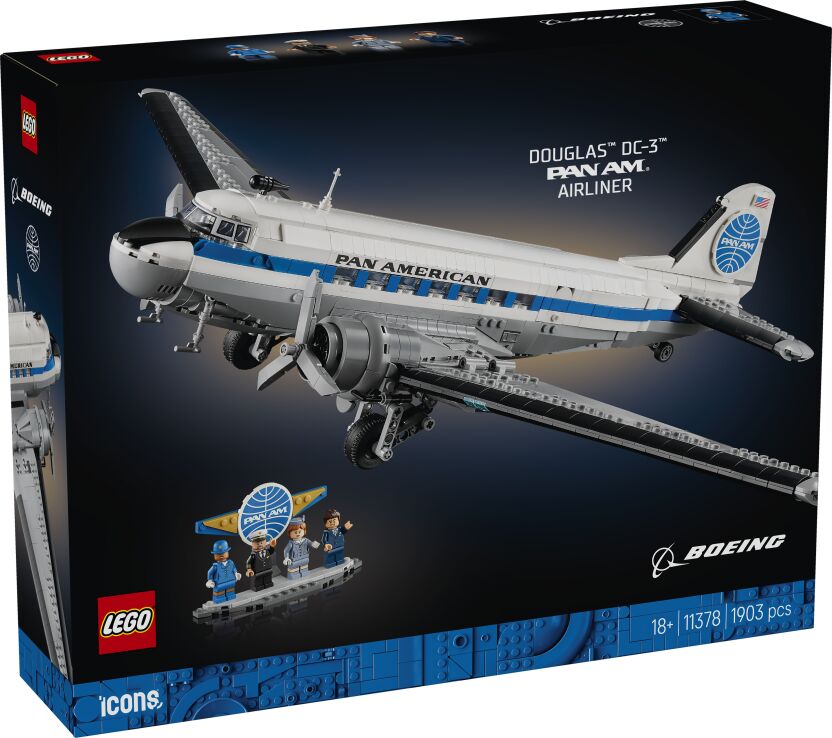 LEGO® Icons Douglas DC3 Panam Airliner (11378) (0)