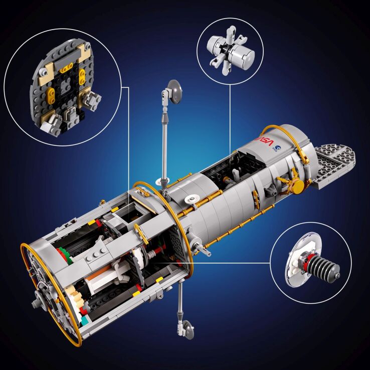 LEGO® Icons Hubble Space Telescope (11382) (3)