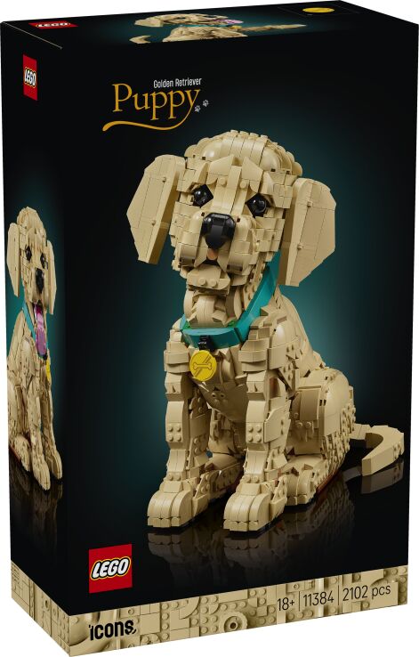 LEGO Icons Golden Retriever Puppy (11384) (0)