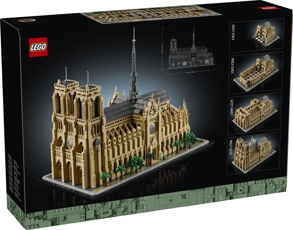 LEGO Architecture Notre-Dam De Paris (21061) (9)