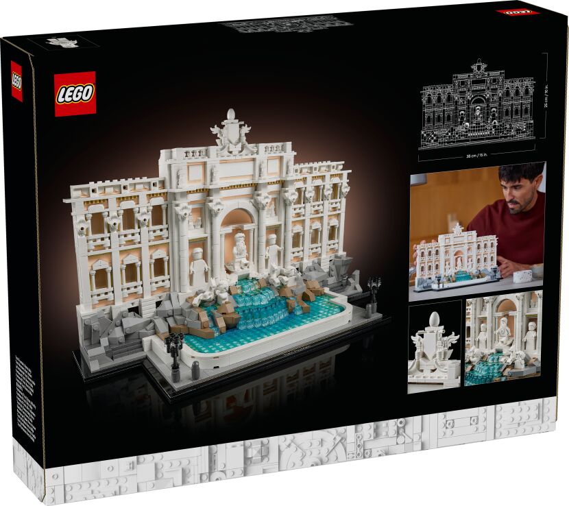 LEGO Architecture Trevi Fountain (21062) (10)