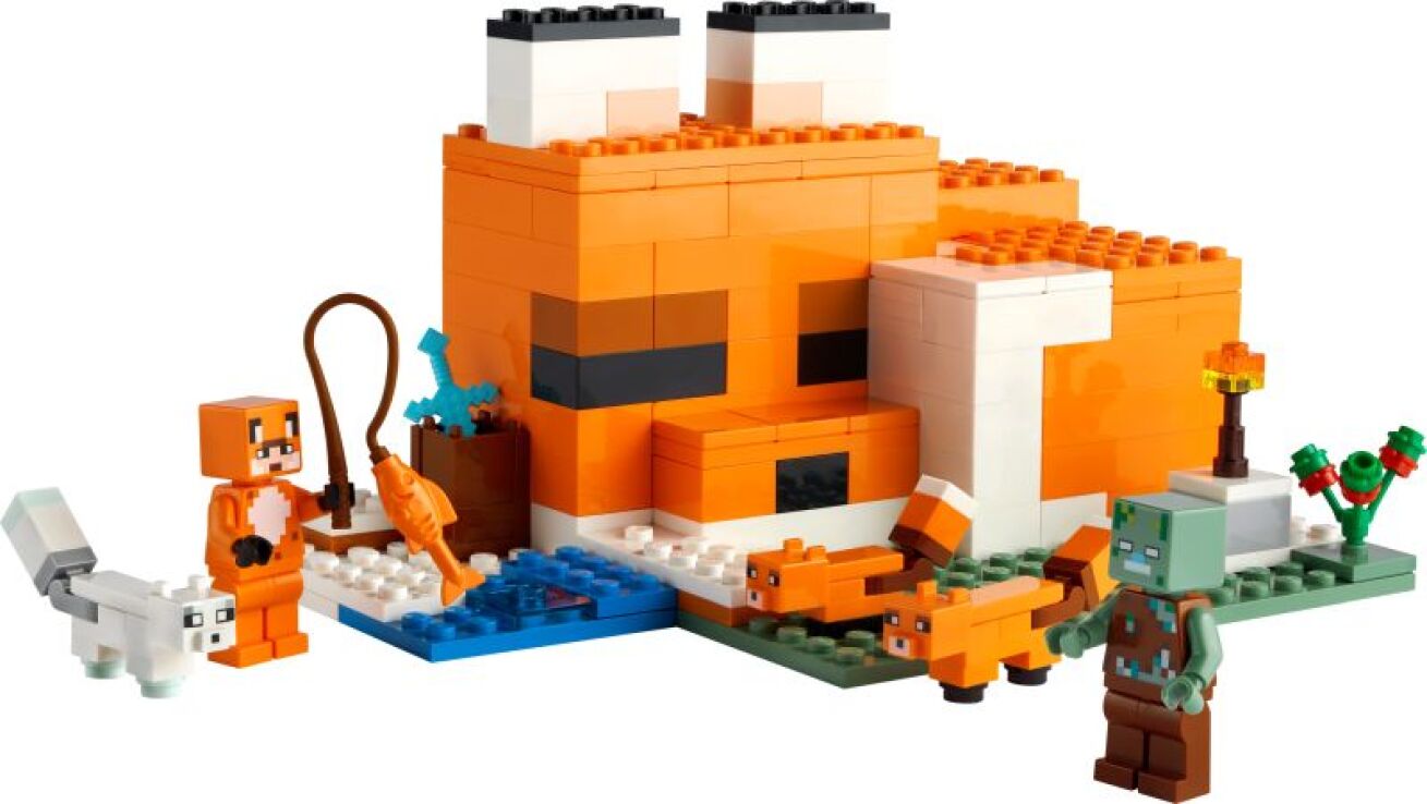LEGO Minecraft The Fox Lodge (21178) (1)