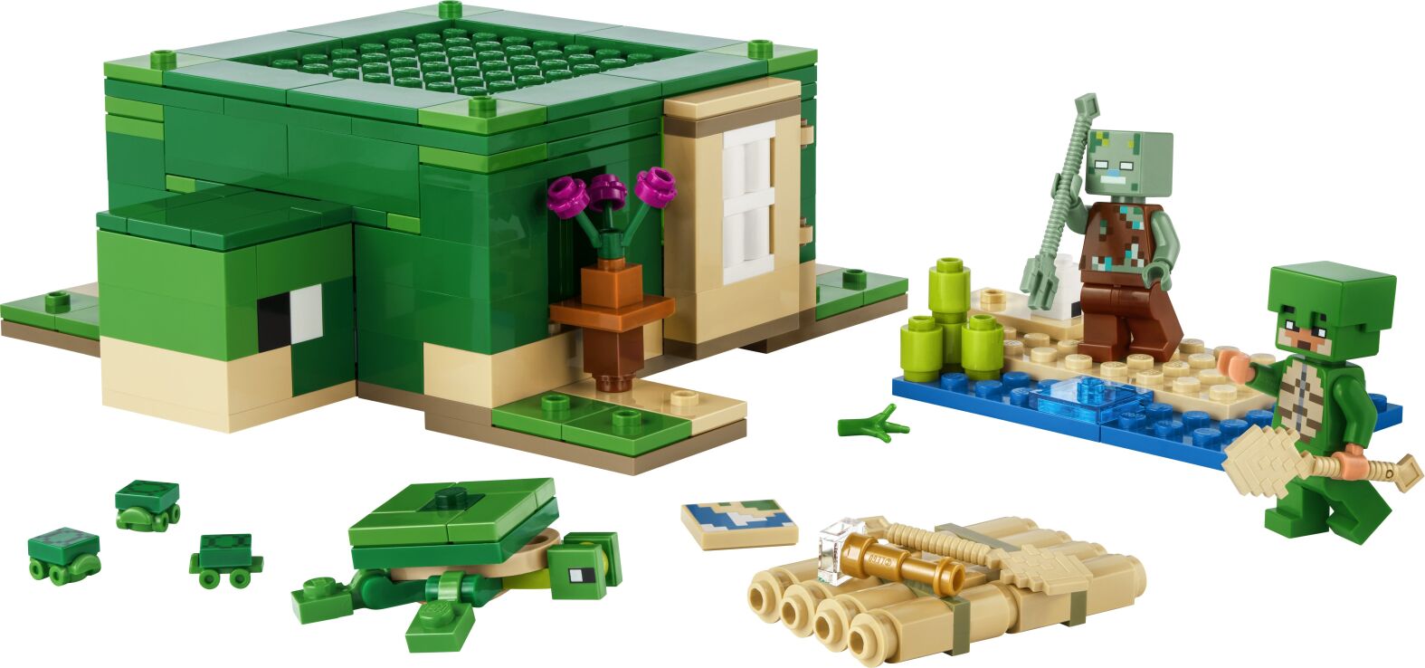 LEGO Minecraft The Turtle Beach House (21254) (1)