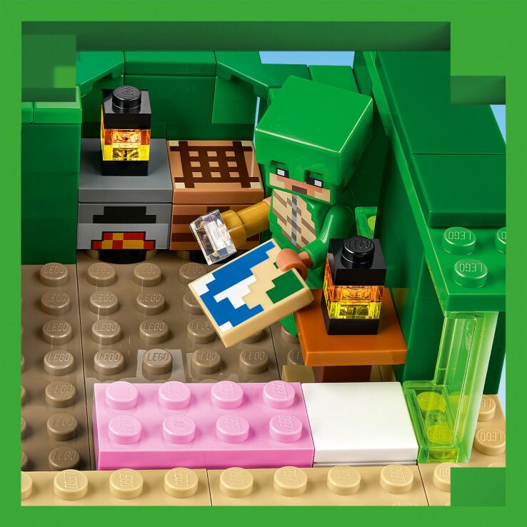 LEGO Minecraft The Turtle Beach House (21254) (2)