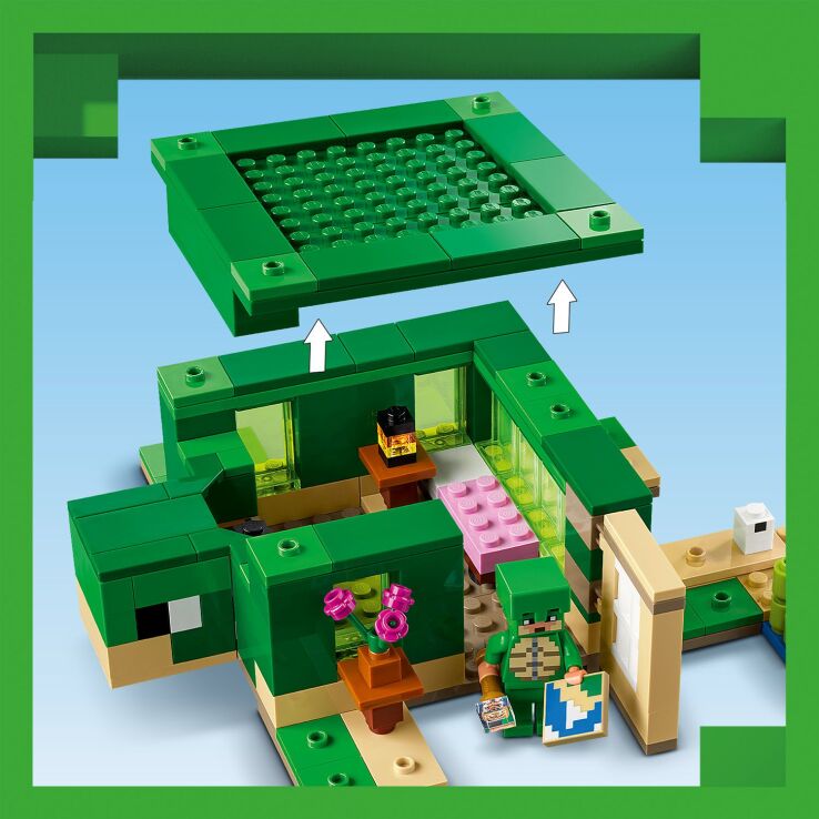 LEGO Minecraft The Turtle Beach House (21254) (3)