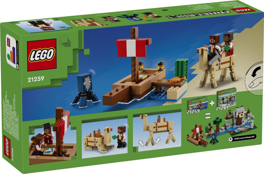 LEGO Minecraft The Pirate Ship Voyage (21259) (9)
