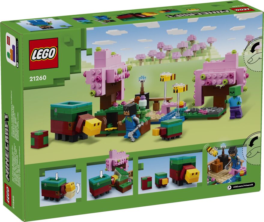 LEGO Minecraft The Cherry Blossom Garden (21260) (9)