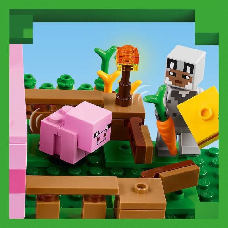 LEGO Minecraft The Baby Pig House (21268) (4)