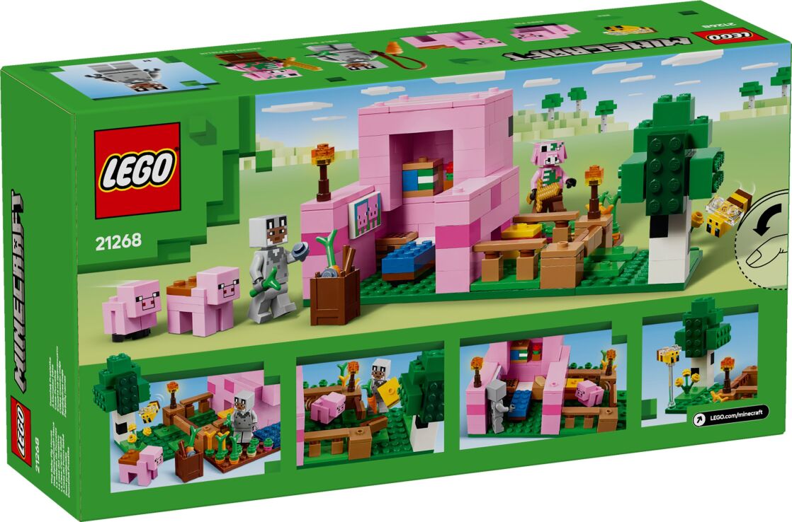 LEGO Minecraft The Baby Pig House (21268) (8)