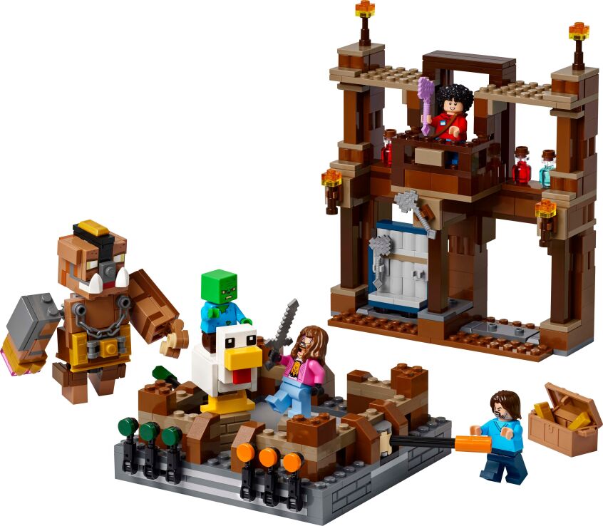 LEGO Minecraft Woodland Mansion Fighting Ring (21272) (1)
