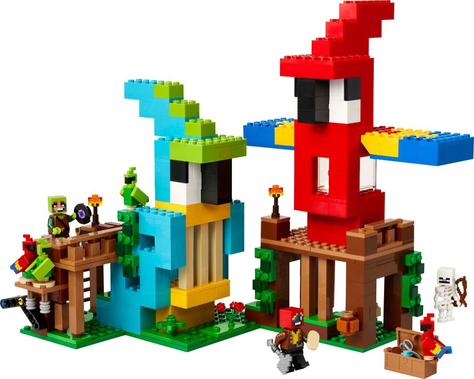 LEGO Minecraft The Parrot Houses (21282) (1)