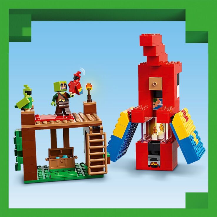 LEGO Minecraft The Parrot Houses (21282) (2)
